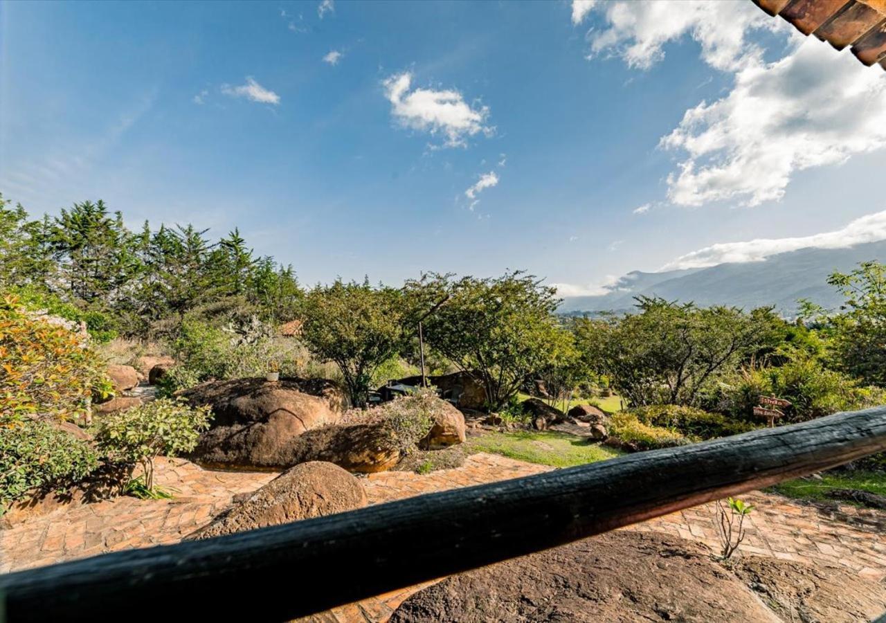 El Hayuelo Ecolodge Villa de Leyva Bagian luar foto